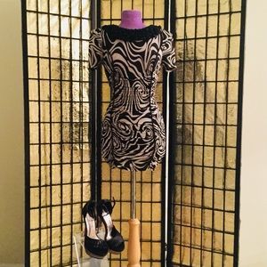 Twelve by Twelve Vintage Sheer Mini Dress